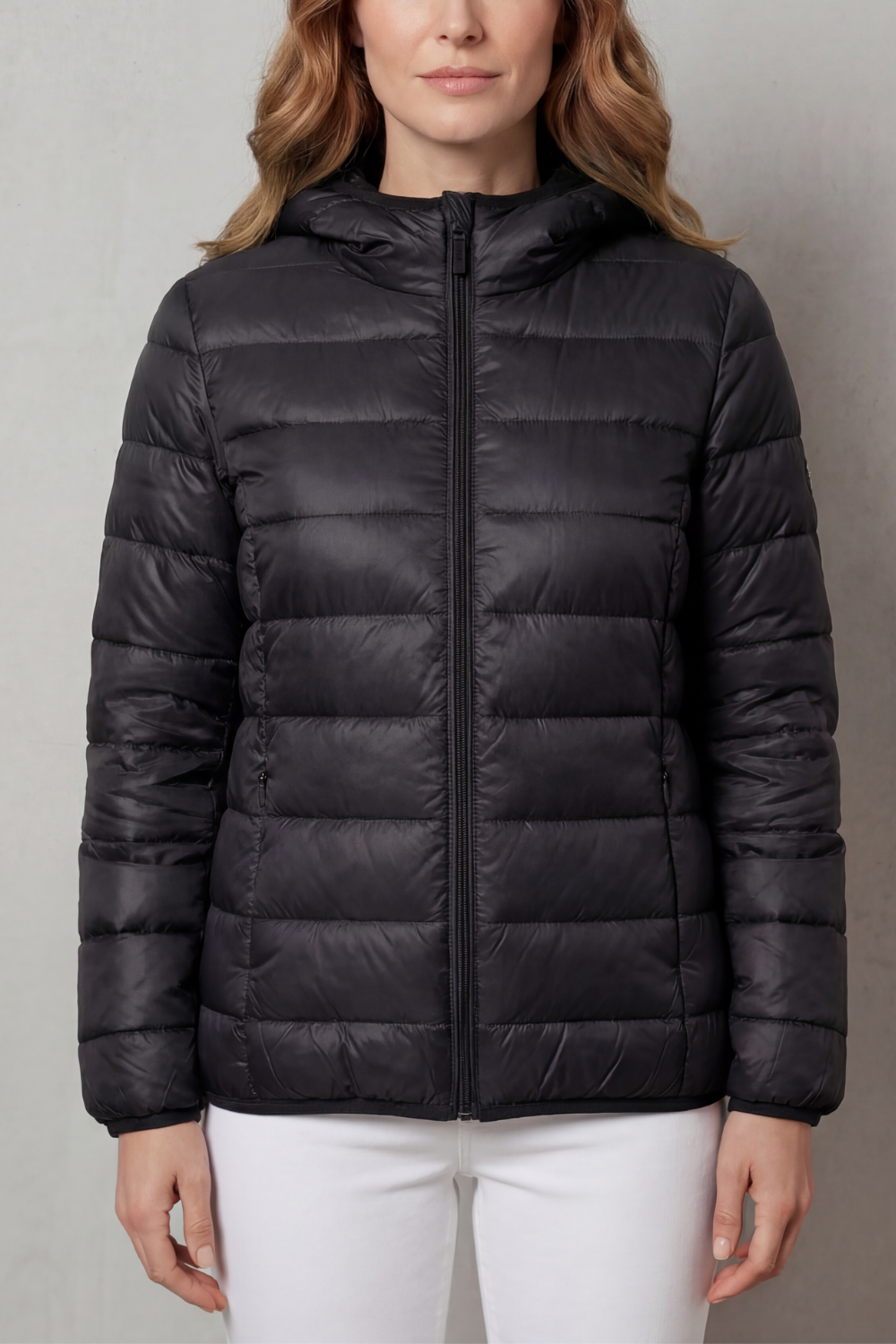 Women’s Lightweight Hooded Puffer Jacket