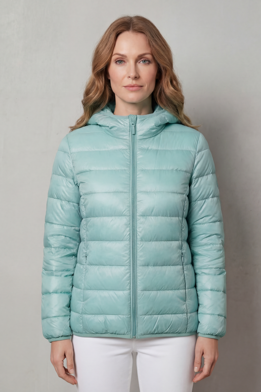 Women’s Lightweight Hooded Puffer Jacket