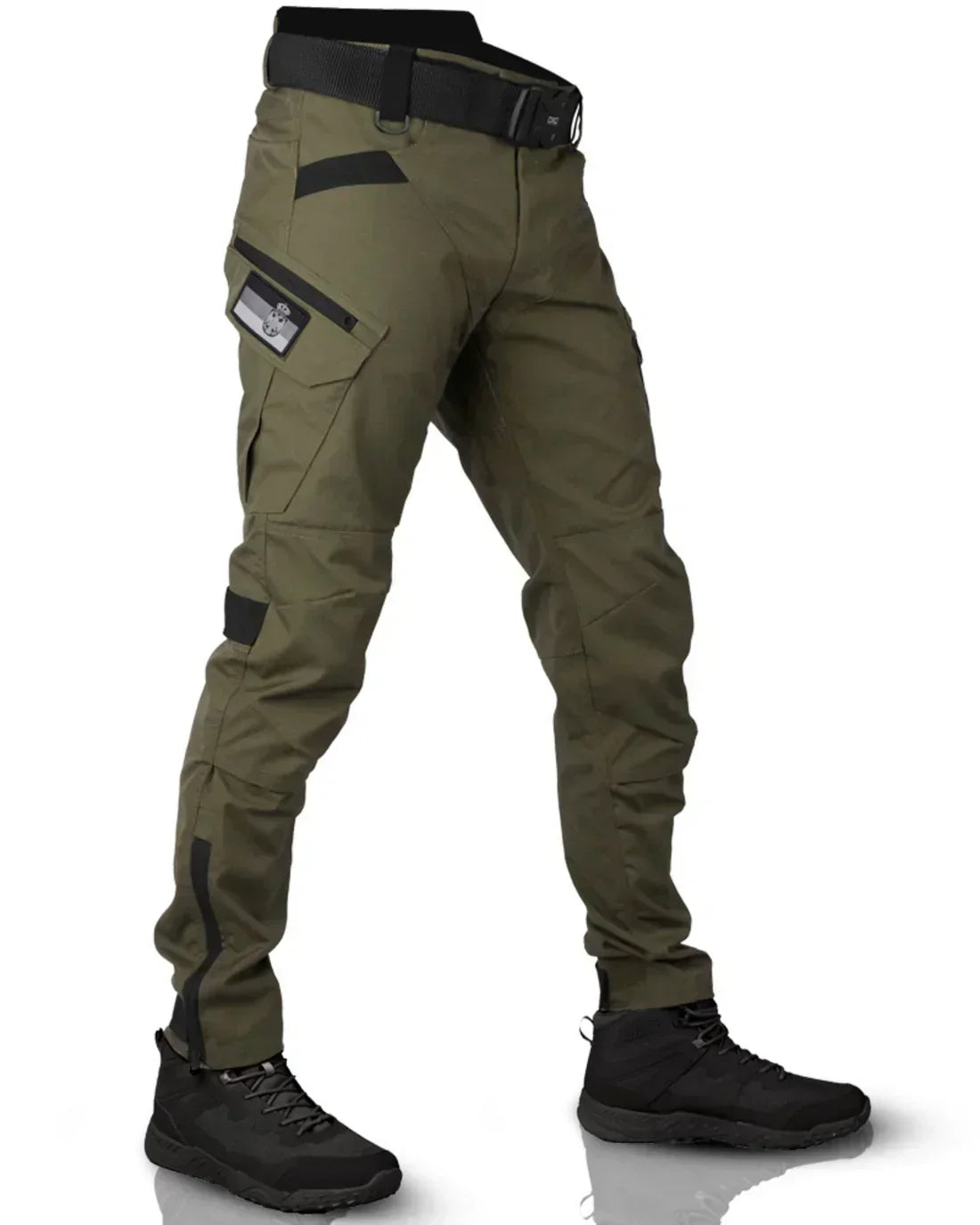 Men's Tactical Cargo Trousers with Multiple Pockets