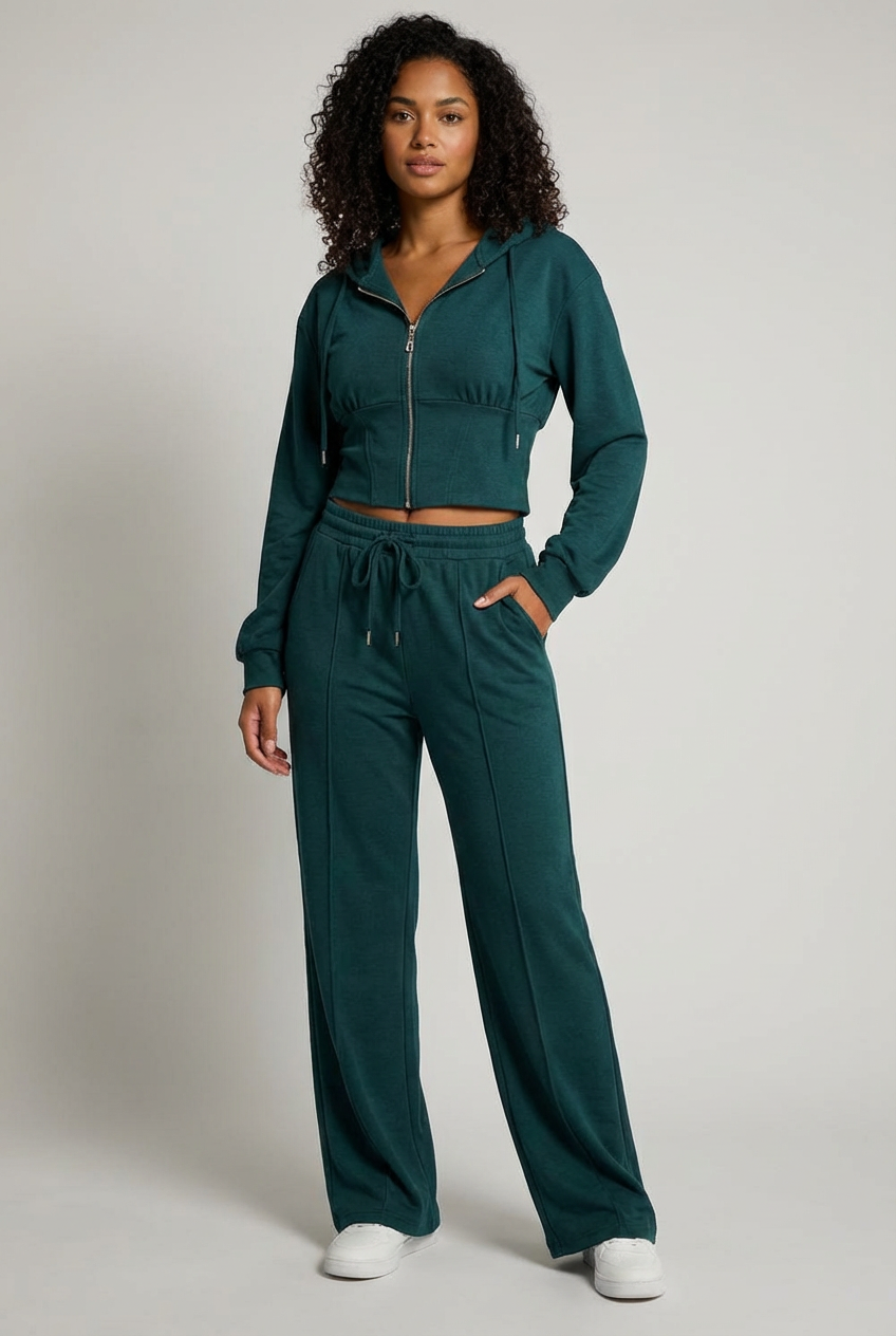Women's Matching Top and Trousers Set | Two Piece Loungewear