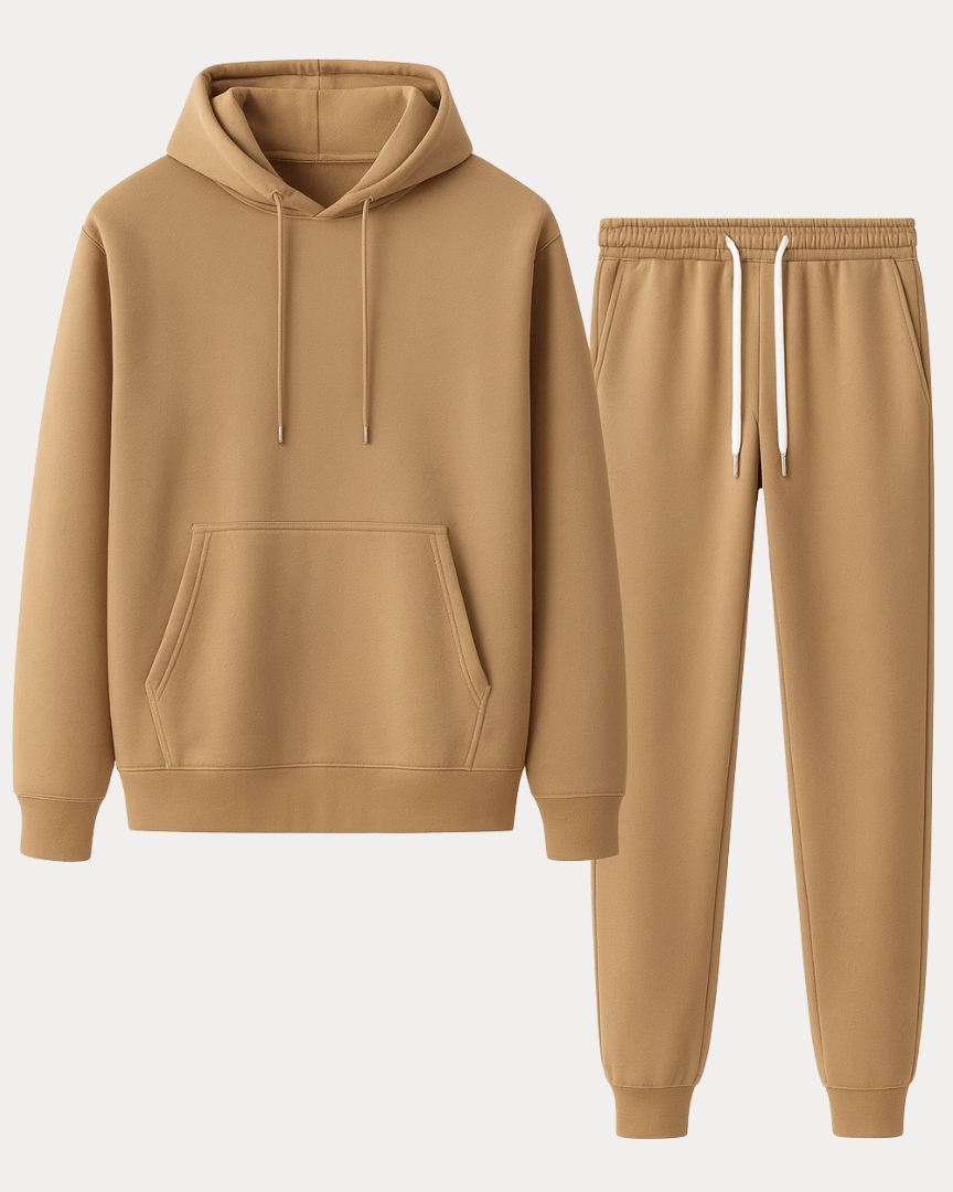 Ensemble de survêtement pour homme avec sweat à capuche et pantalon jogging