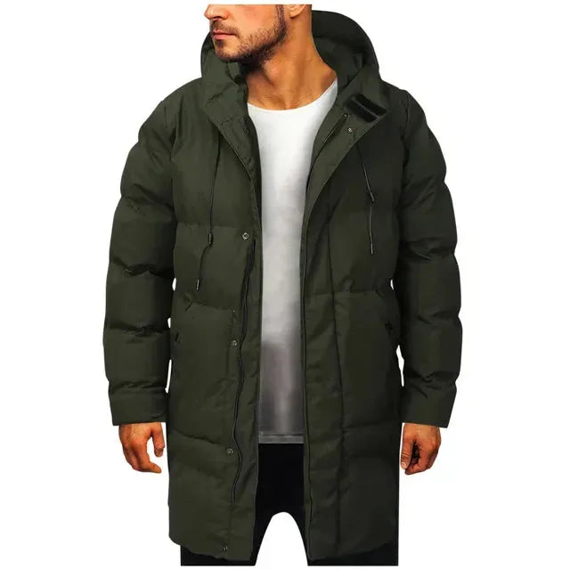 Men's Hooded Puffer Jacket | Lightweight Winter Coat