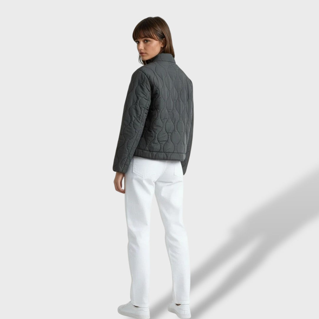 Veste matelassée légère zippée pour femme