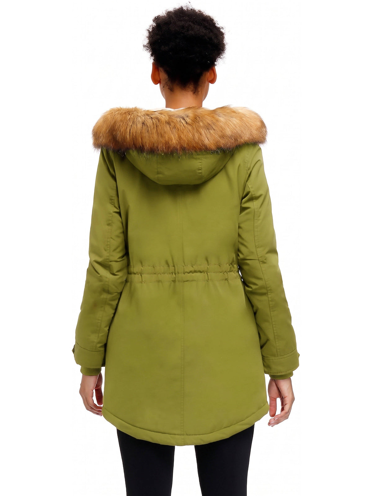Women's Fleece Lined Hooded Parka | Long Winter Coat