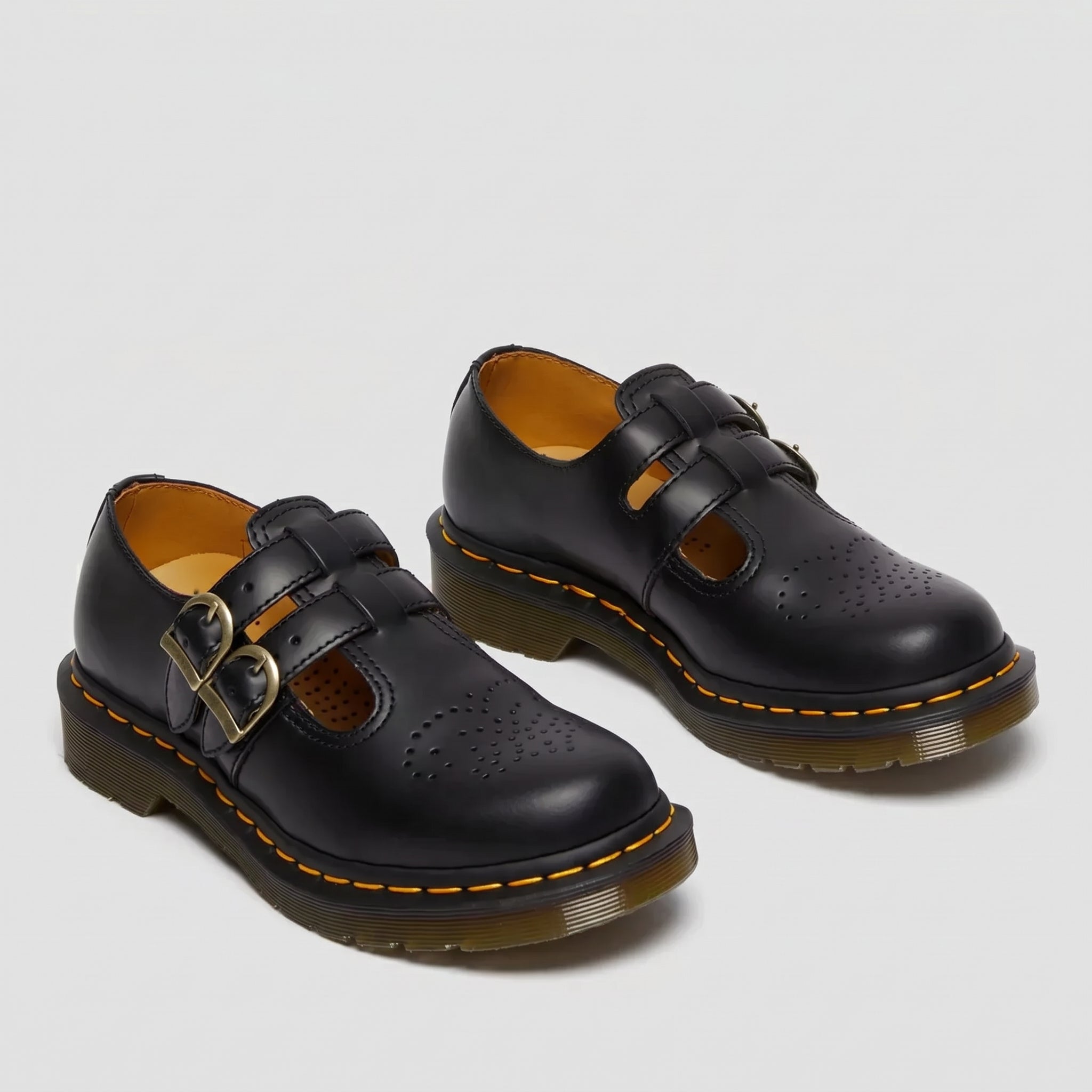 Women’s Double Buckle T-Bar Shoes