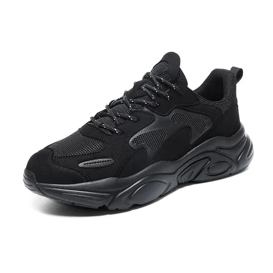 Chaussures de sécurité pour hommes à embout en acier et semelle antidérapante