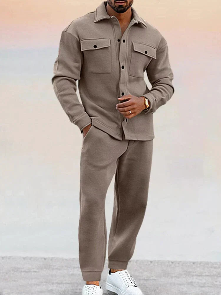 Men’s Overshirt Jacket & Trousers Co-ord Set