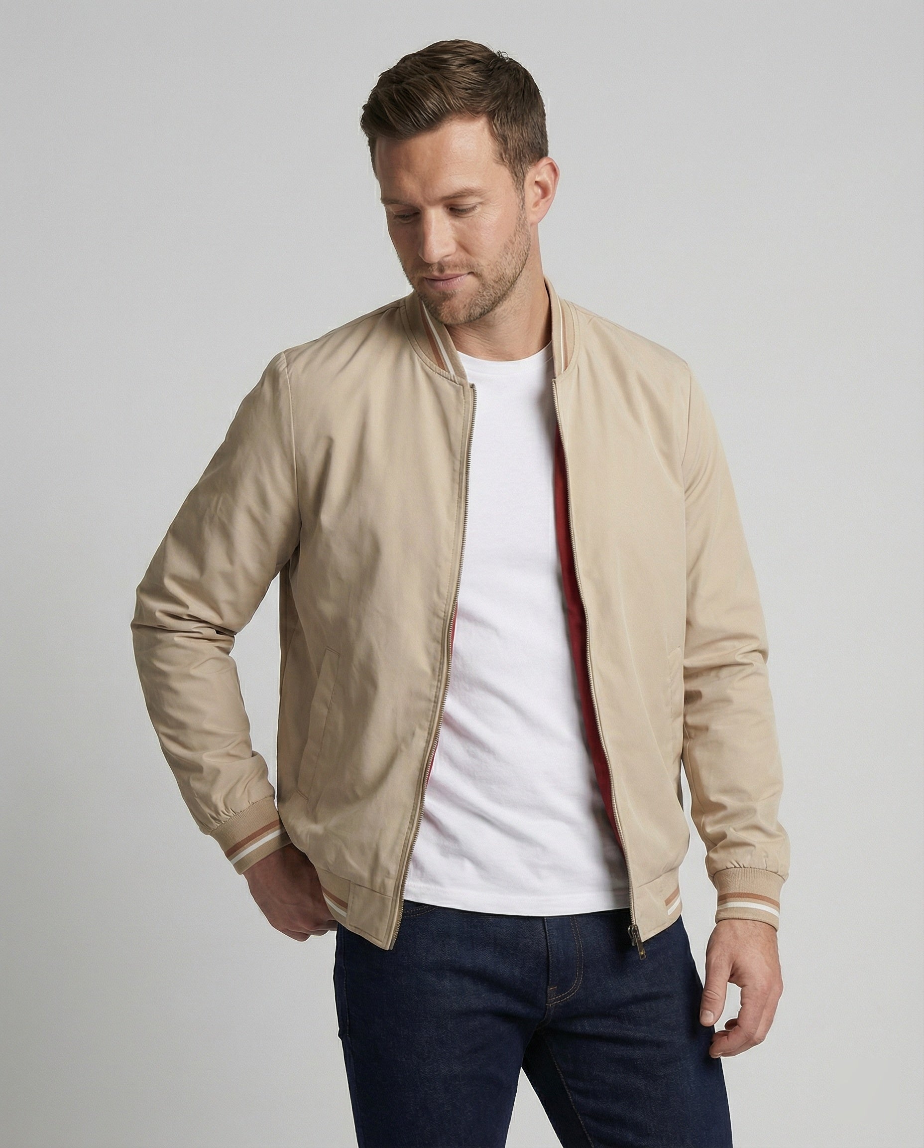 Blouson aviateur léger pour homme