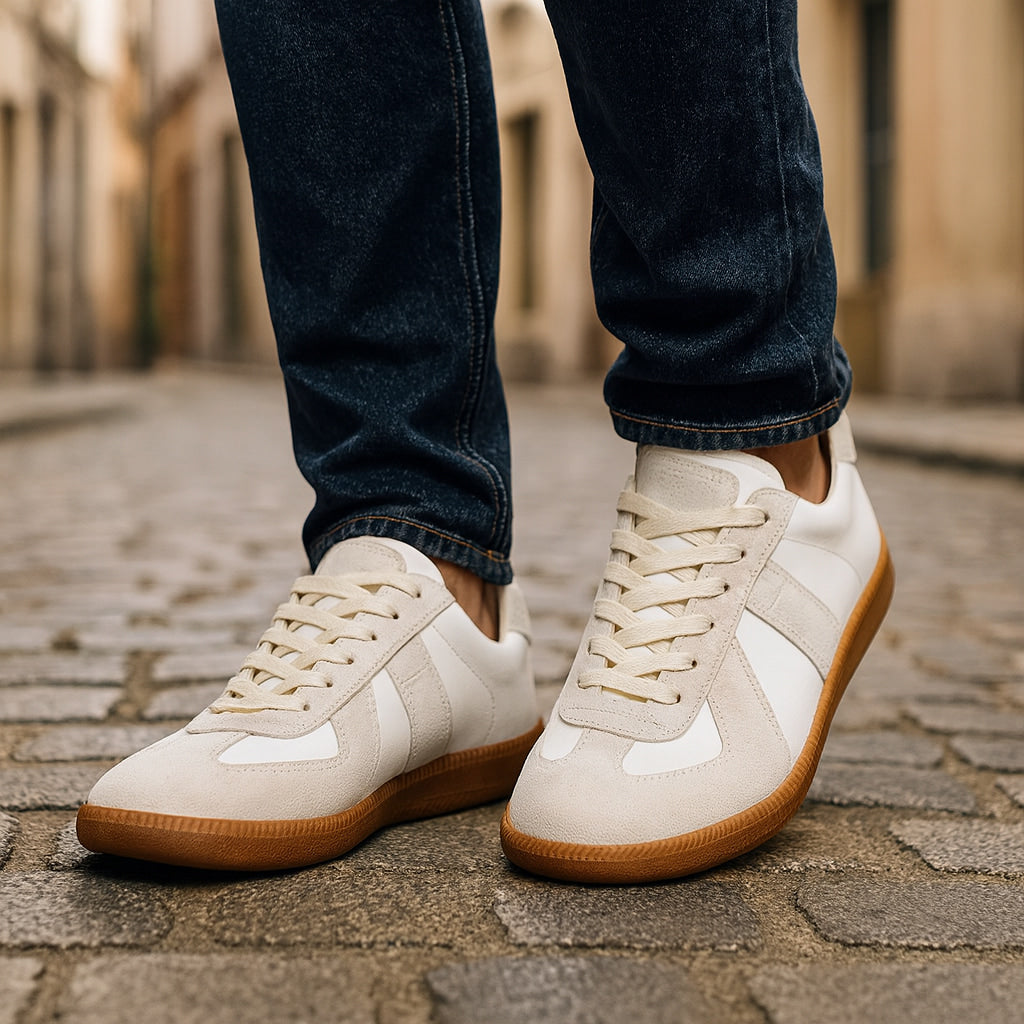 Men's Classic Lace-Up Casual Trainers