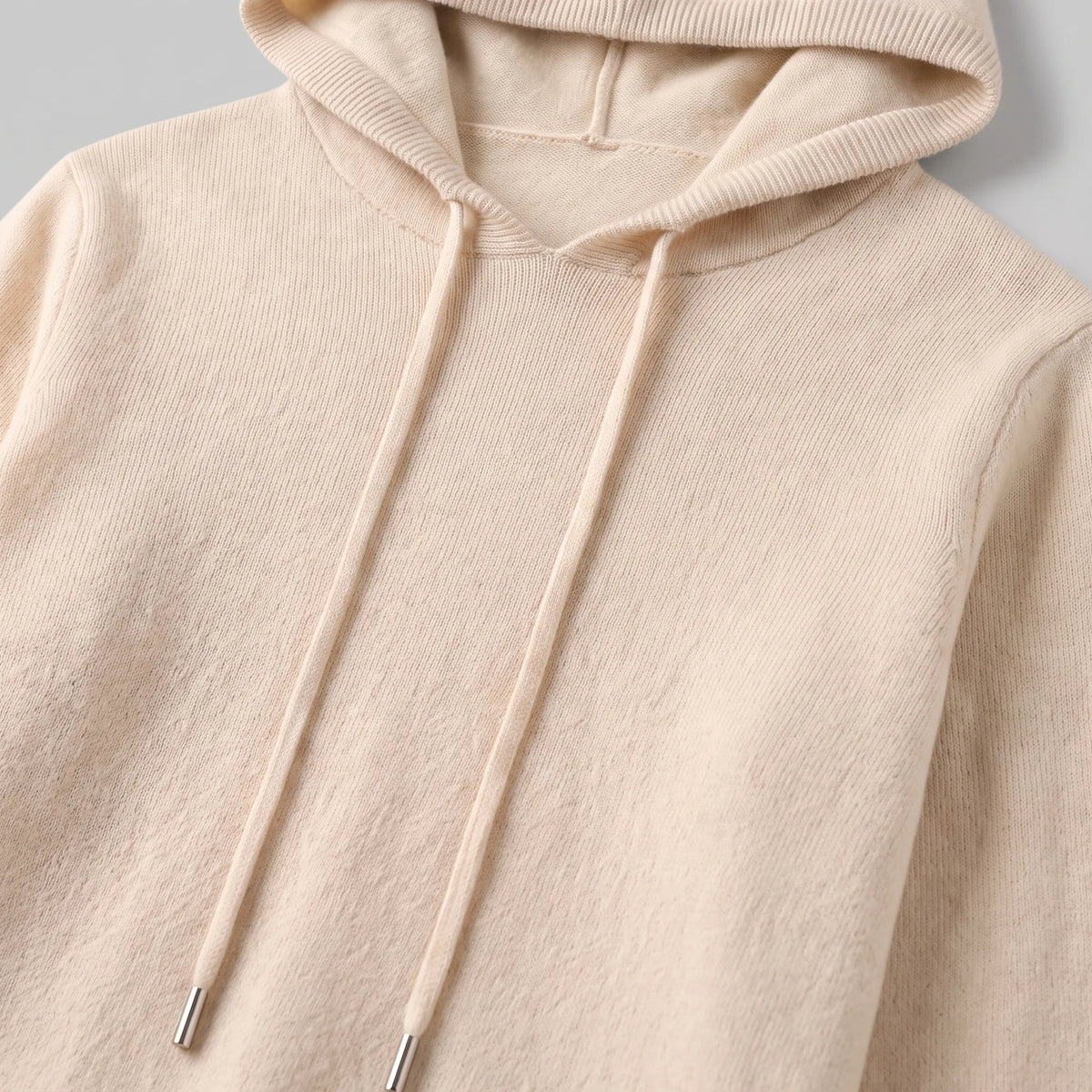 Men's Smart Casual Hoodie | Ribbed Cuffs & Hem