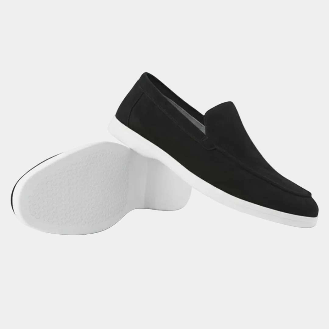 Men's Suede Loafers with Lightweight Sole