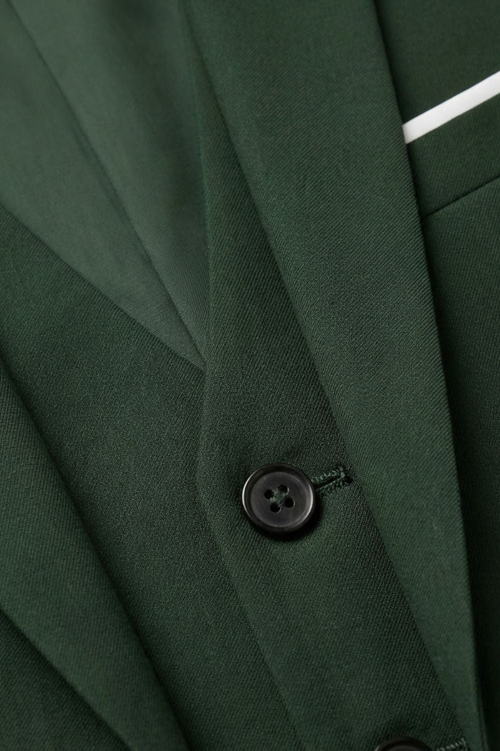 Tailored Three-Piece Suit with Notch Lapel