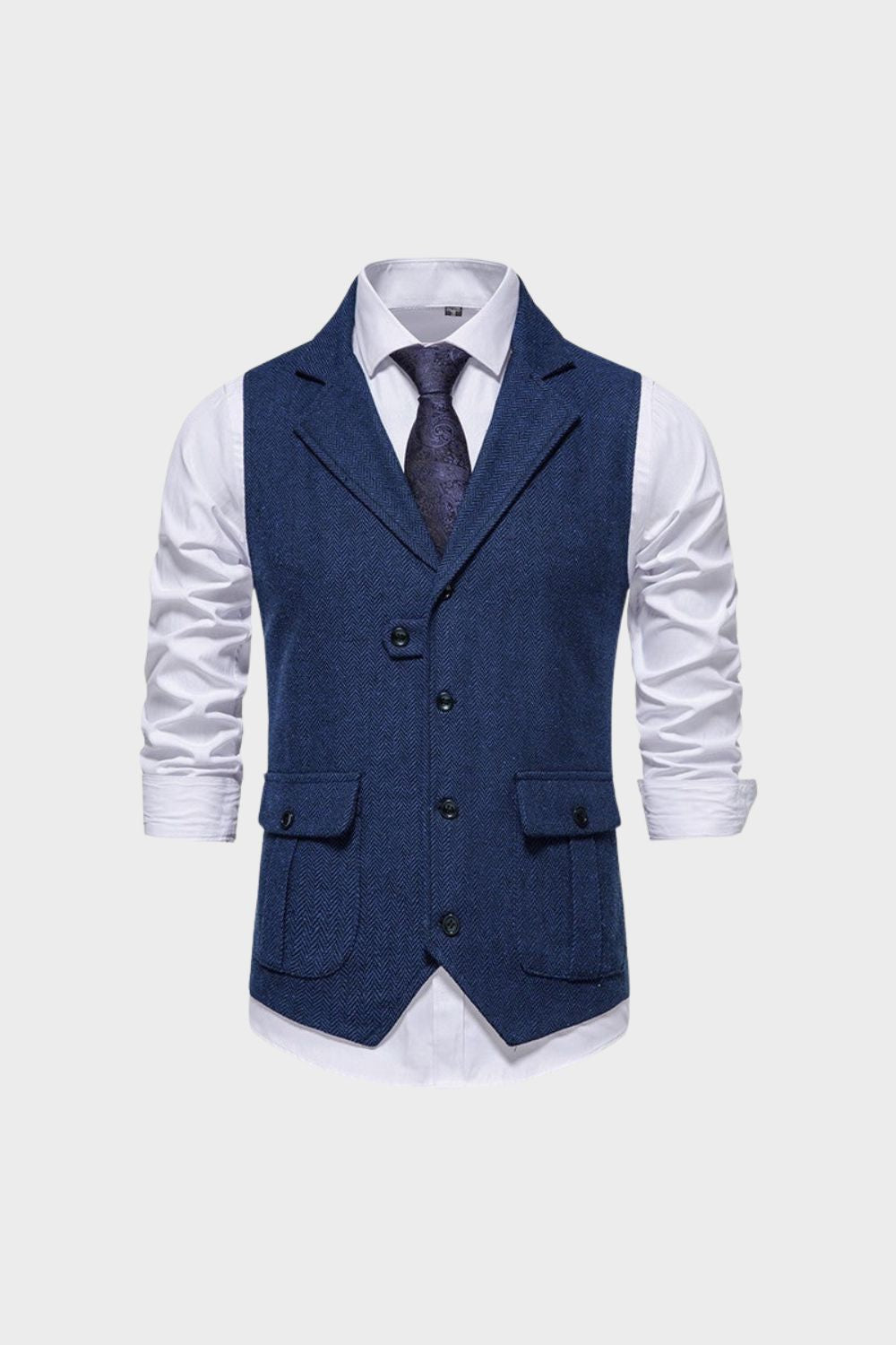 Gilet habillé pour homme | Gilet ajusté pour mariage et occasions élégantes