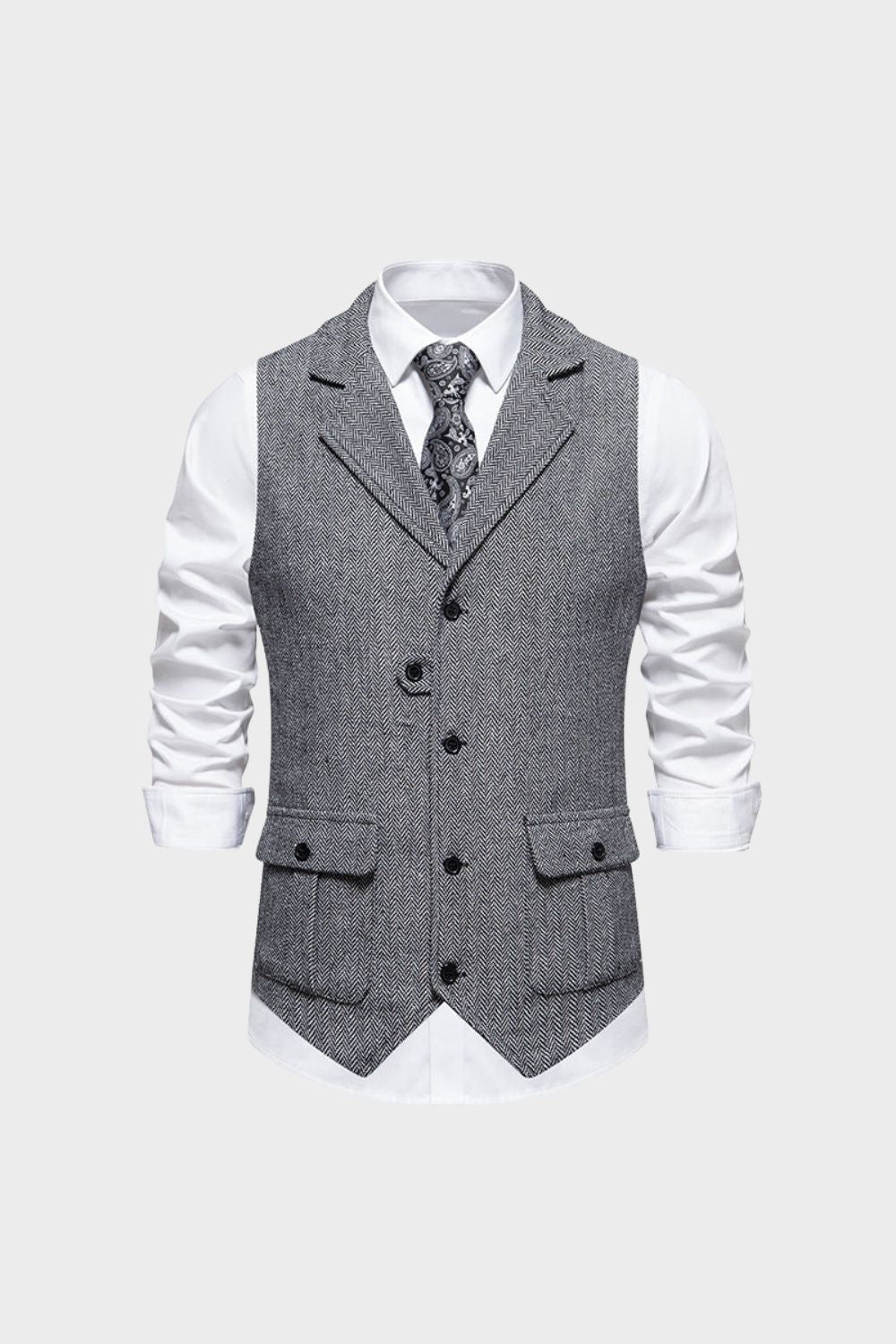 Gilet habillé pour homme | Gilet ajusté pour mariage et occasions élégantes
