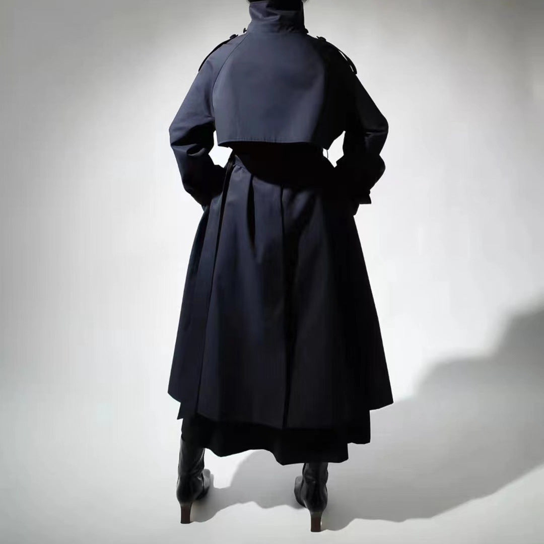 Women’s Belted Longline Trench Coat