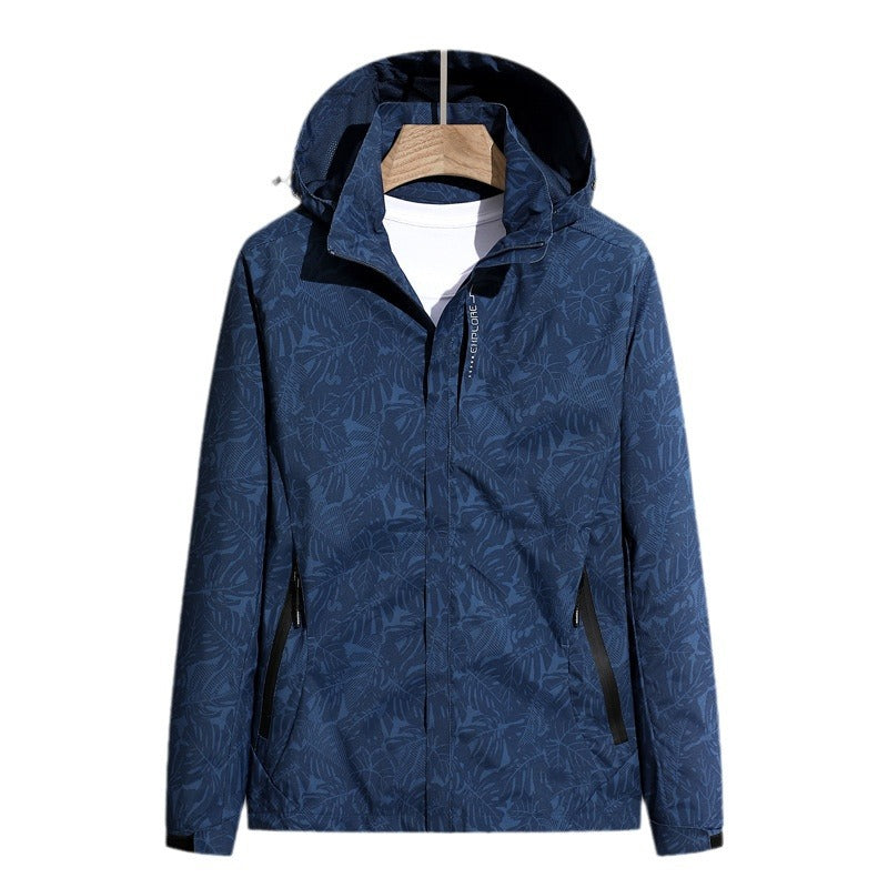 Women’s Hooded Printed Outdoor Jacket