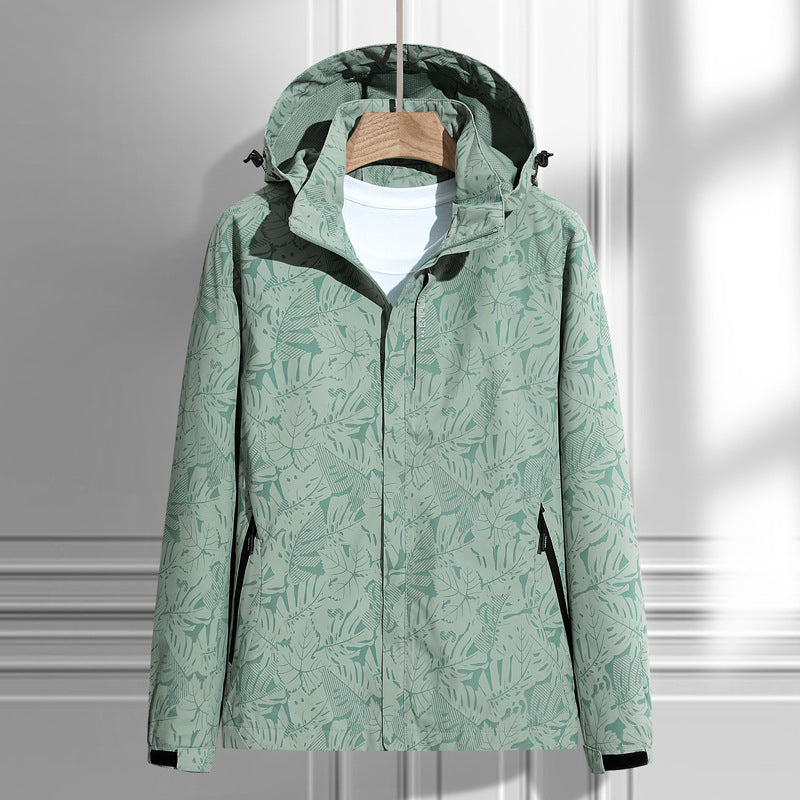 Women’s Hooded Printed Outdoor Jacket
