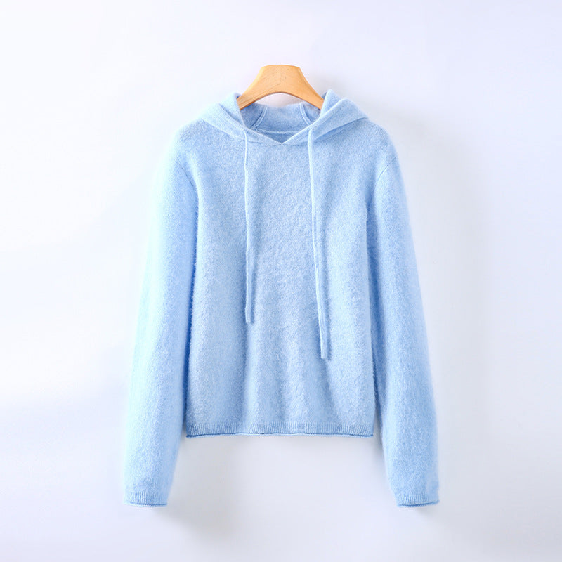 Women's Lightweight Cashmere Hoodie