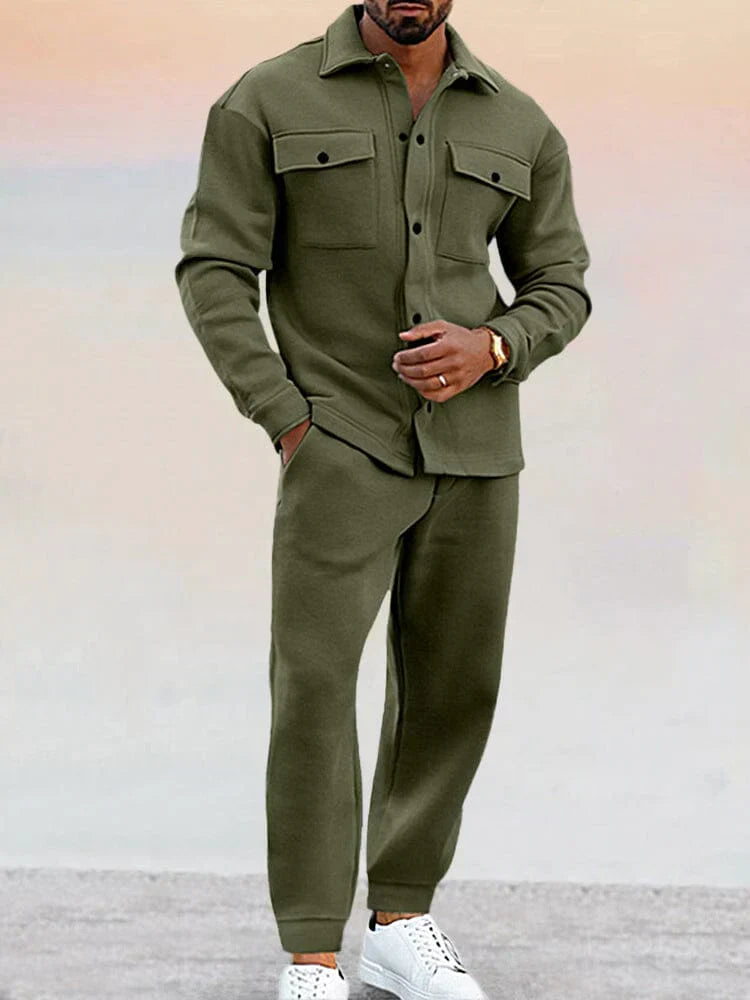 Men’s Overshirt Jacket & Trousers Co-ord Set