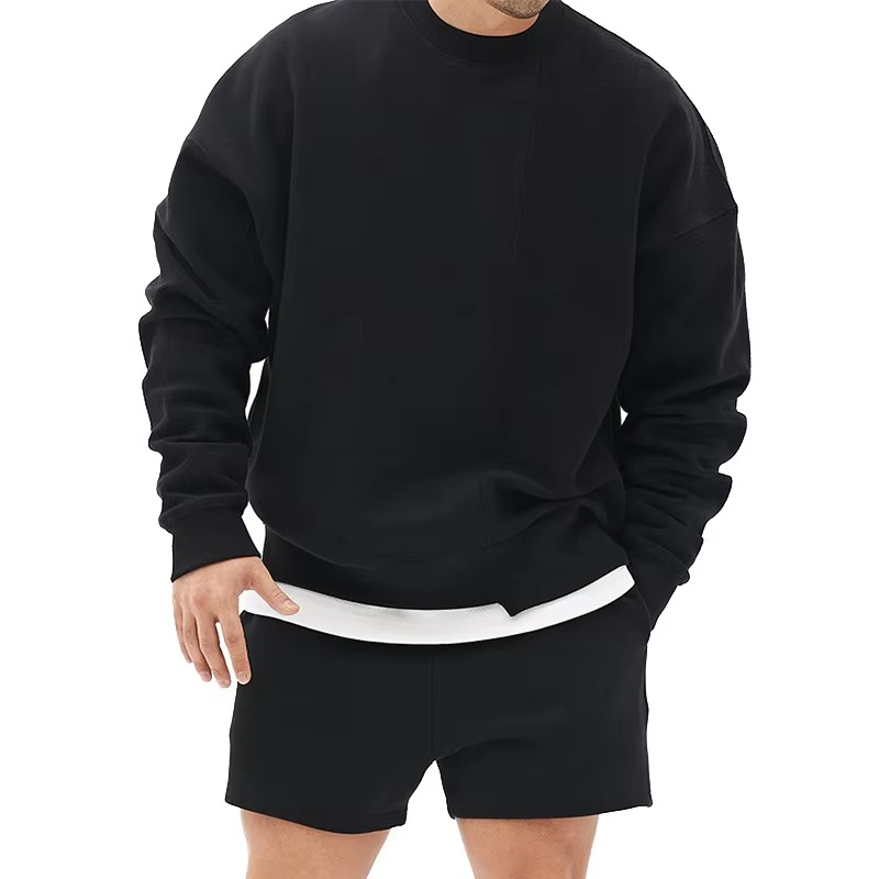 Men's Loose Fit Long Sleeve Sweatshirt
