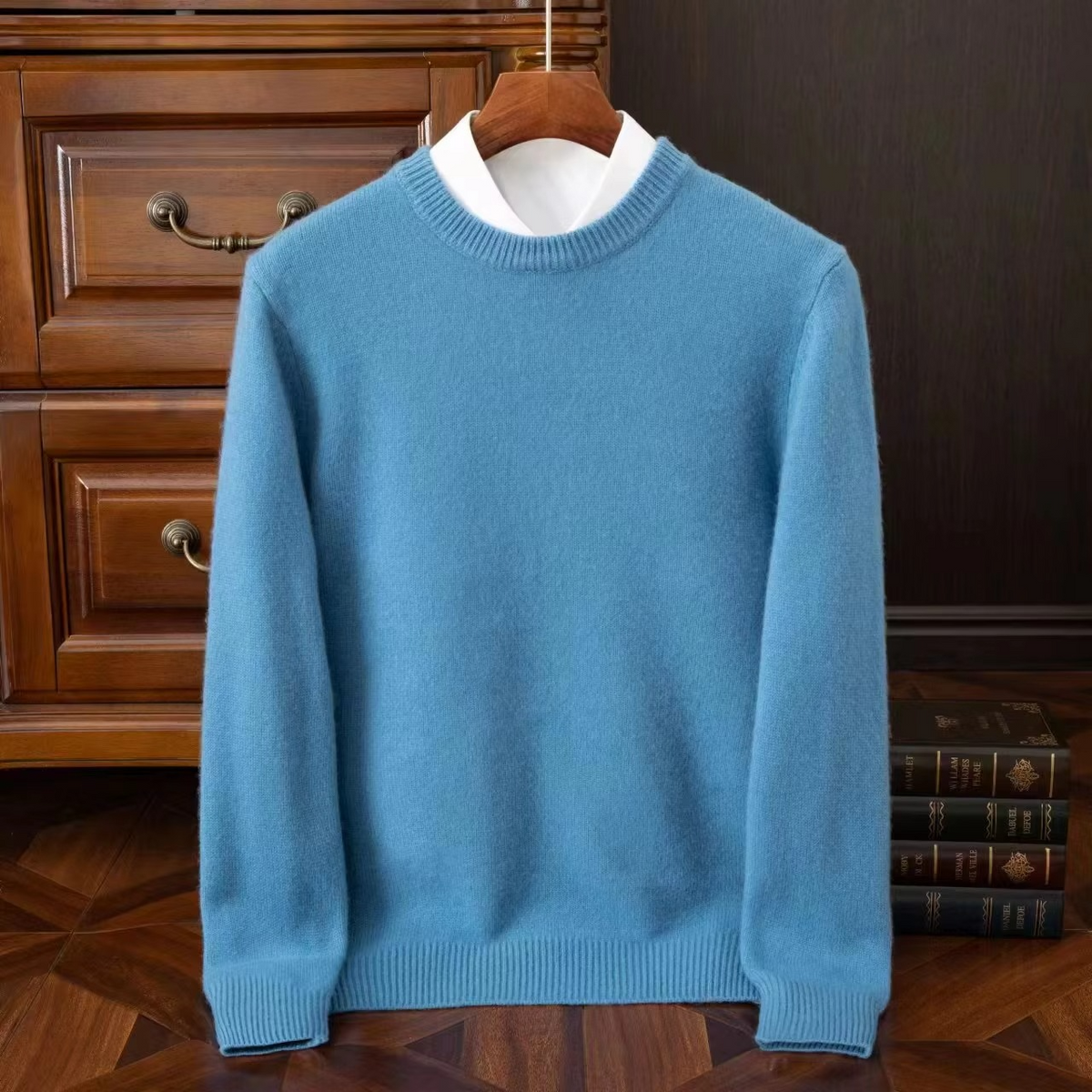 Men's Cashmere Blend Oversized Knit Jumper