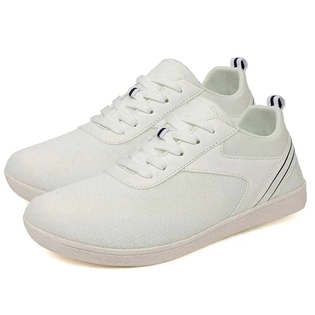 Chaussures de course respirantes en mesh à lacets sur le devant