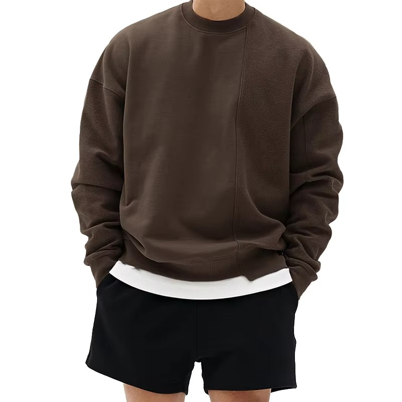 Men's Loose Fit Long Sleeve Sweatshirt