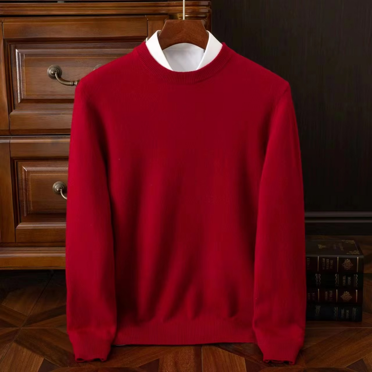 Men's Cashmere Blend Oversized Knit Jumper