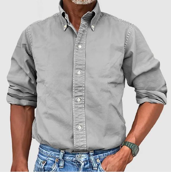 Men's Casual Button Down Oxford Shirt