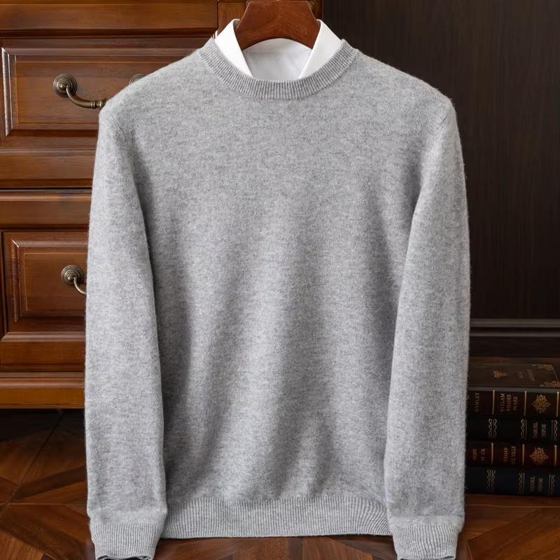 Men's Cashmere Blend Oversized Knit Jumper