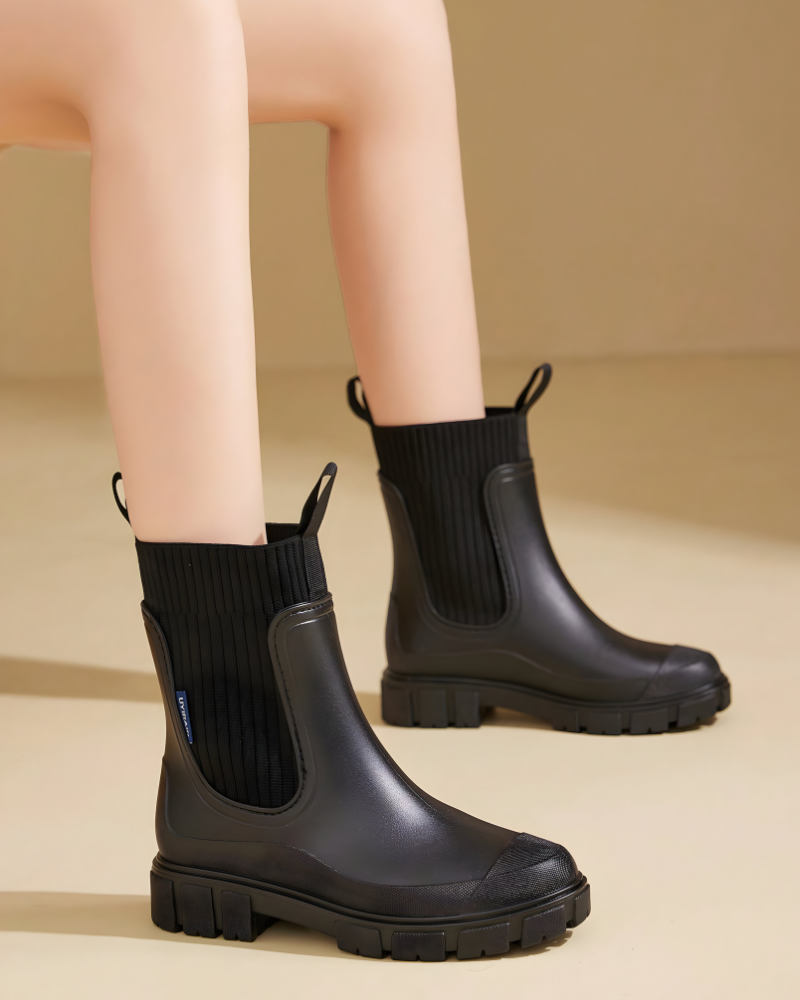Women's Waterproof Chelsea Boots | Chunky Sole
