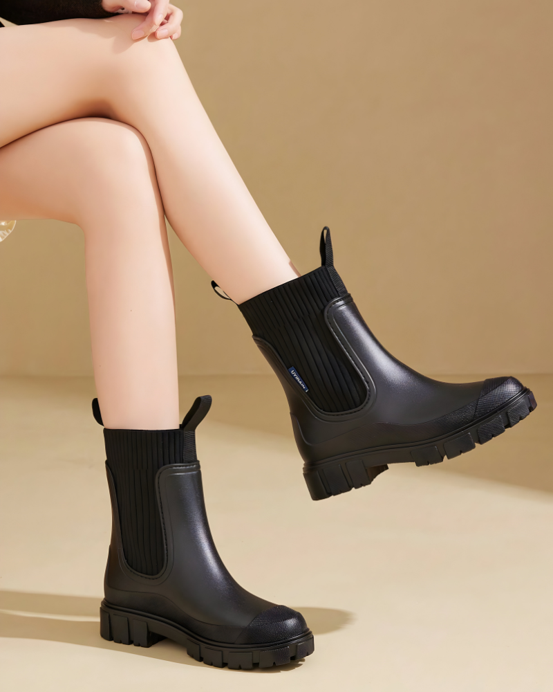 Women's Waterproof Chelsea Boots | Chunky Sole