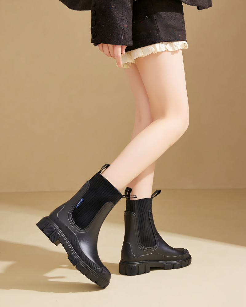Women's Waterproof Chelsea Boots | Chunky Sole