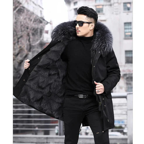 Veste d'hiver imperméable et isolante pour homme