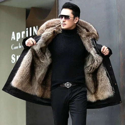 Veste d'hiver imperméable et isolante pour homme