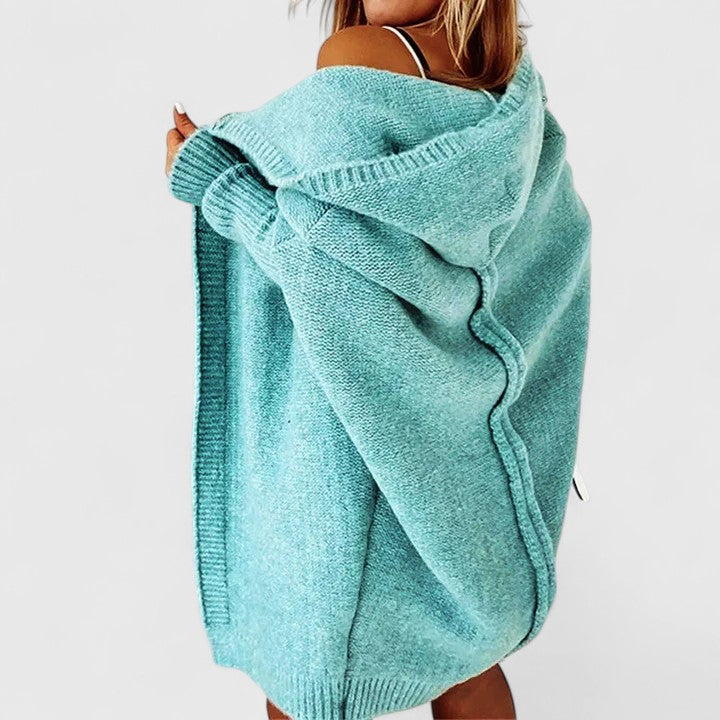 Cardigan oversize pour femme | Pull en maille à coupe décontractée