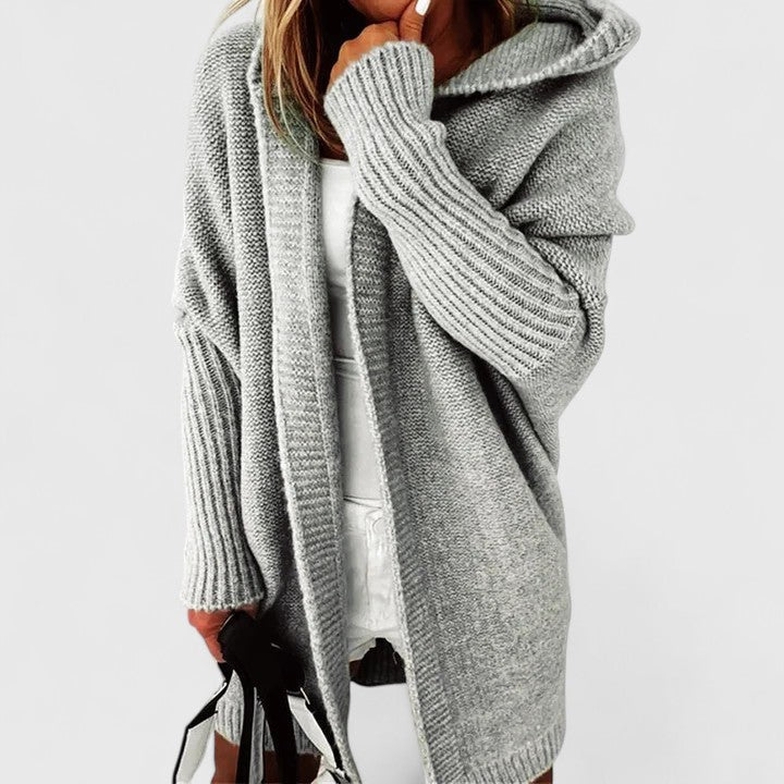 Cardigan oversize pour femme | Pull en maille à coupe décontractée
