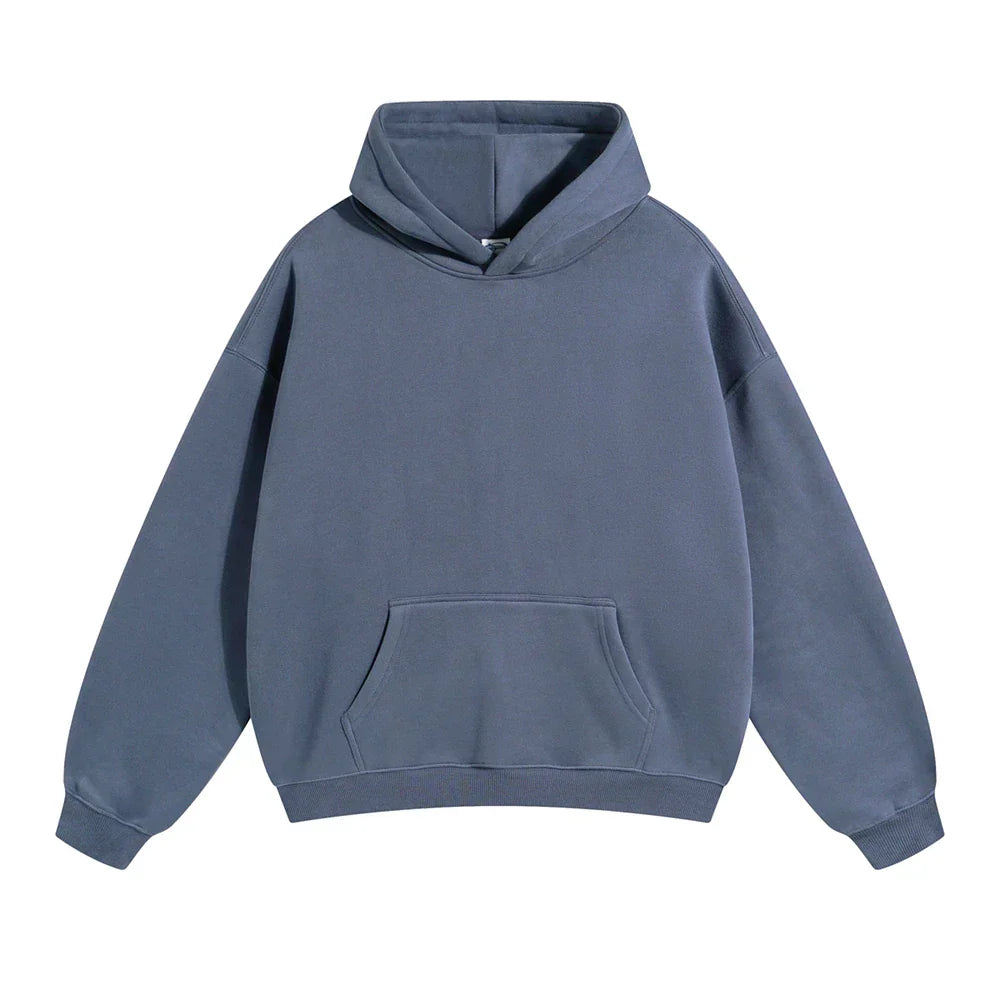 Men's Oversized Fleece Pullover Hoodie