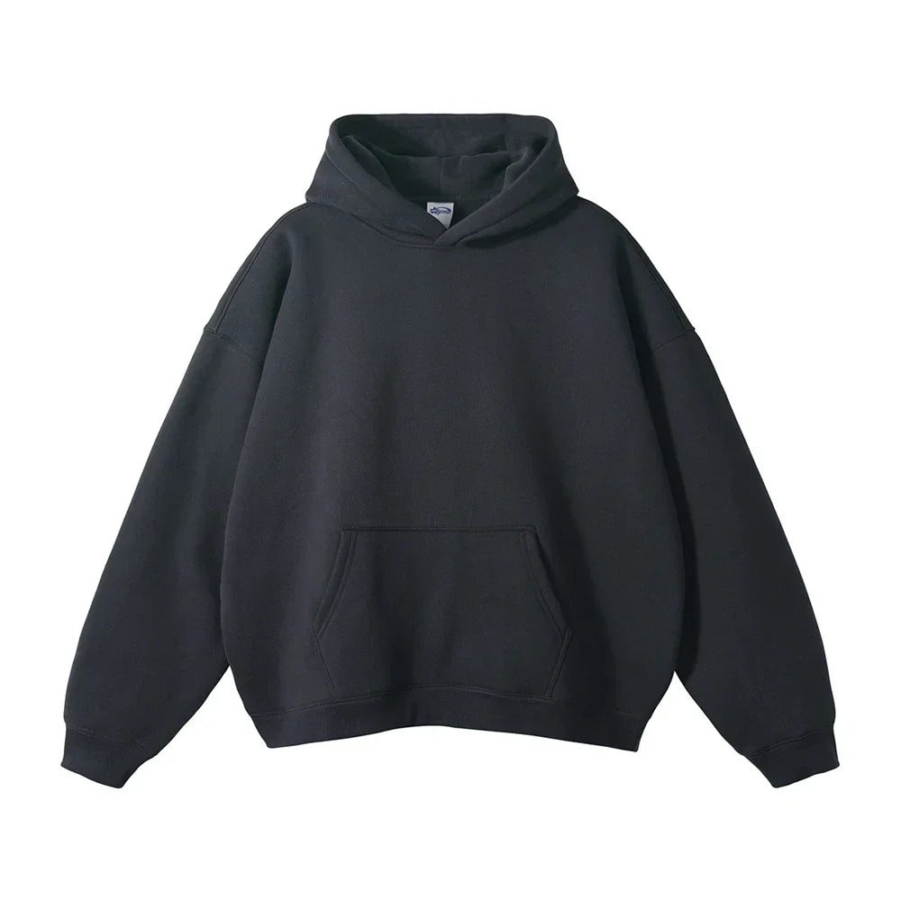 Men's Oversized Fleece Pullover Hoodie