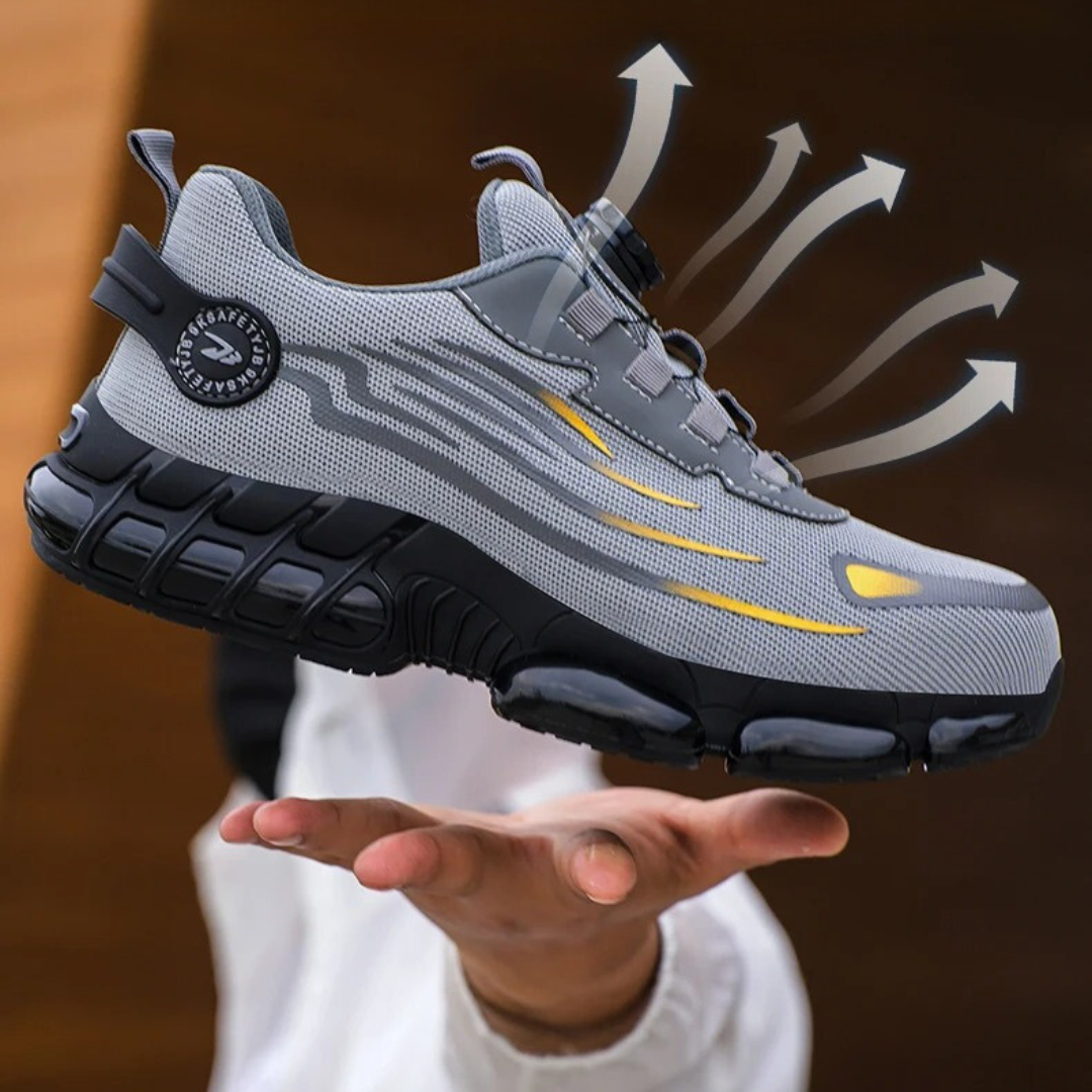 Men’s Safety Work Trainers with Quick Dial Fastening