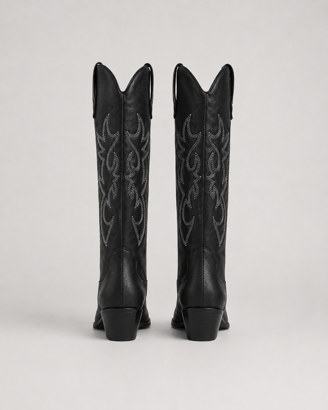 Bottes de cowboy brodées pour femme | Bottes western montant jusqu'au genou