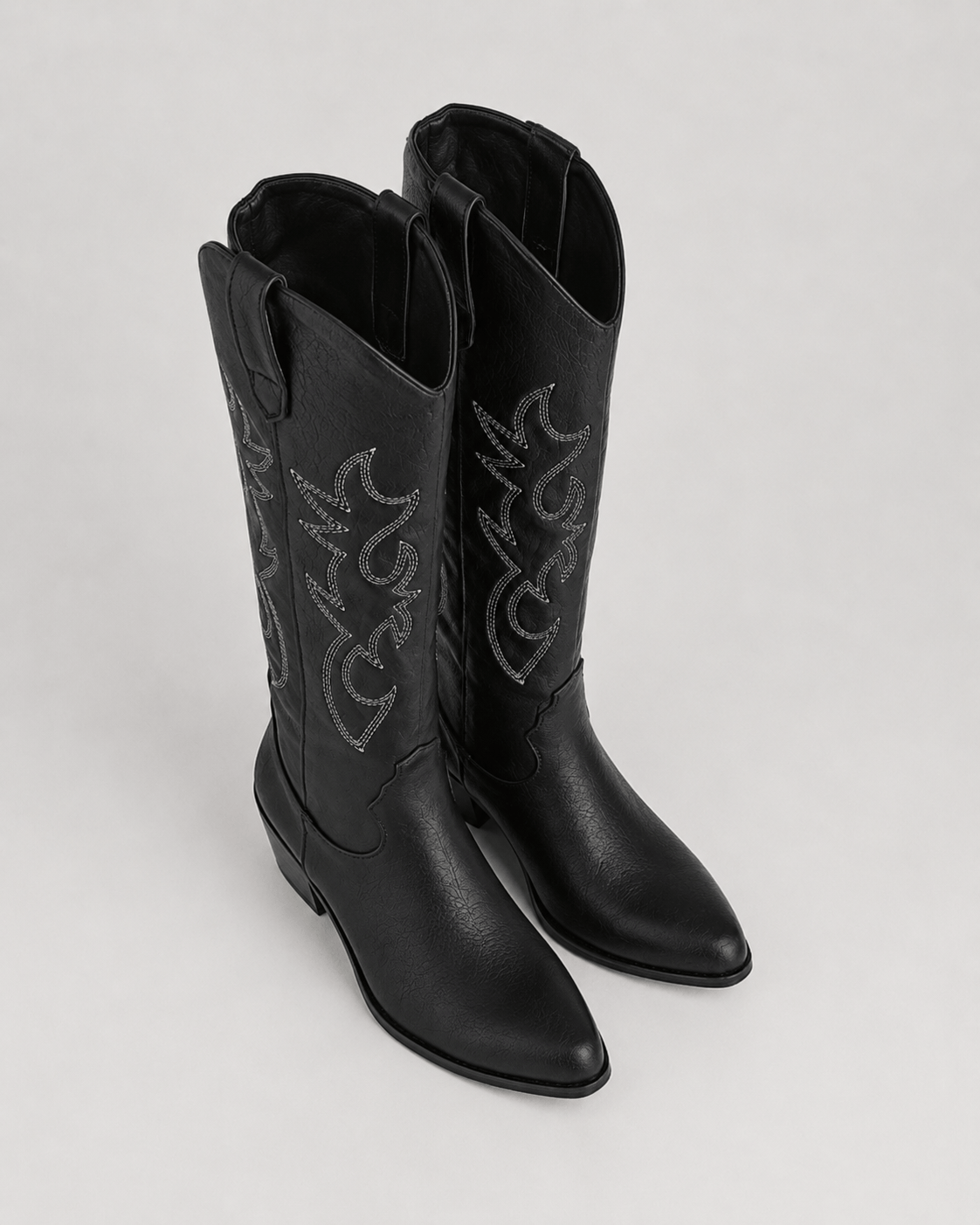 Bottes de cowboy brodées pour femme | Bottes western montant jusqu'au genou