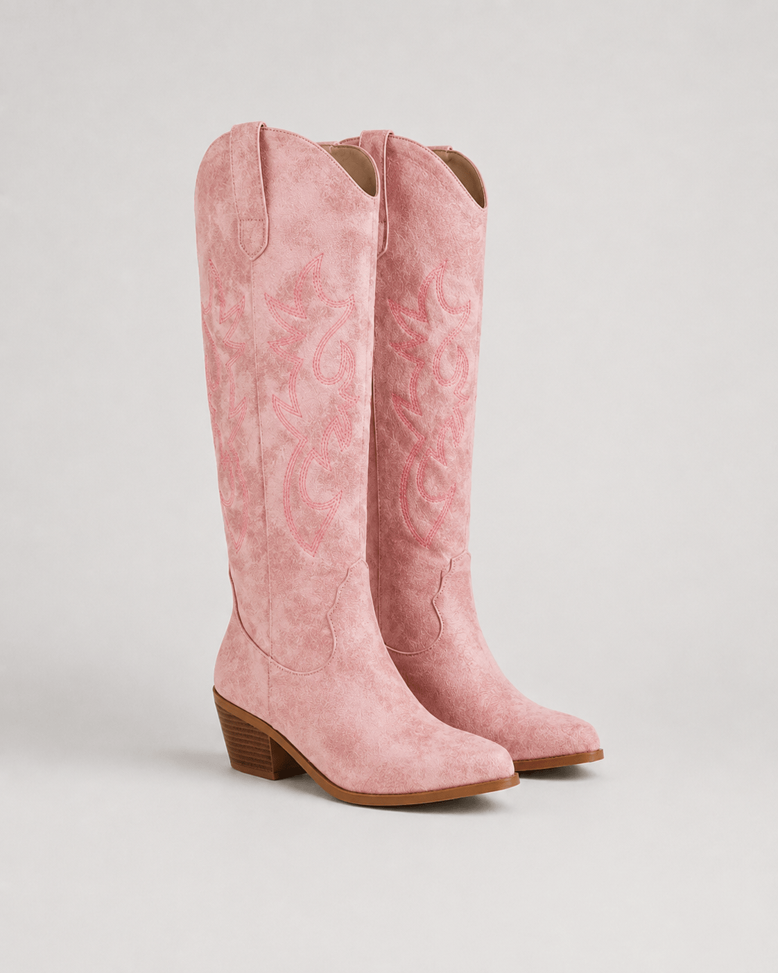 Bottes de cowboy brodées pour femme | Bottes western montant jusqu'au genou