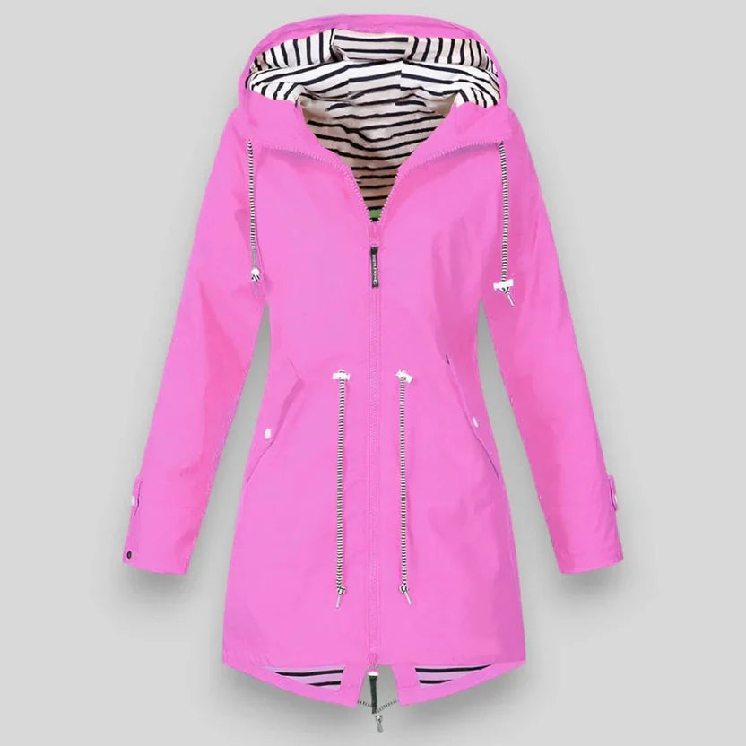 Women's Lightweight Hooded Rain Jacket