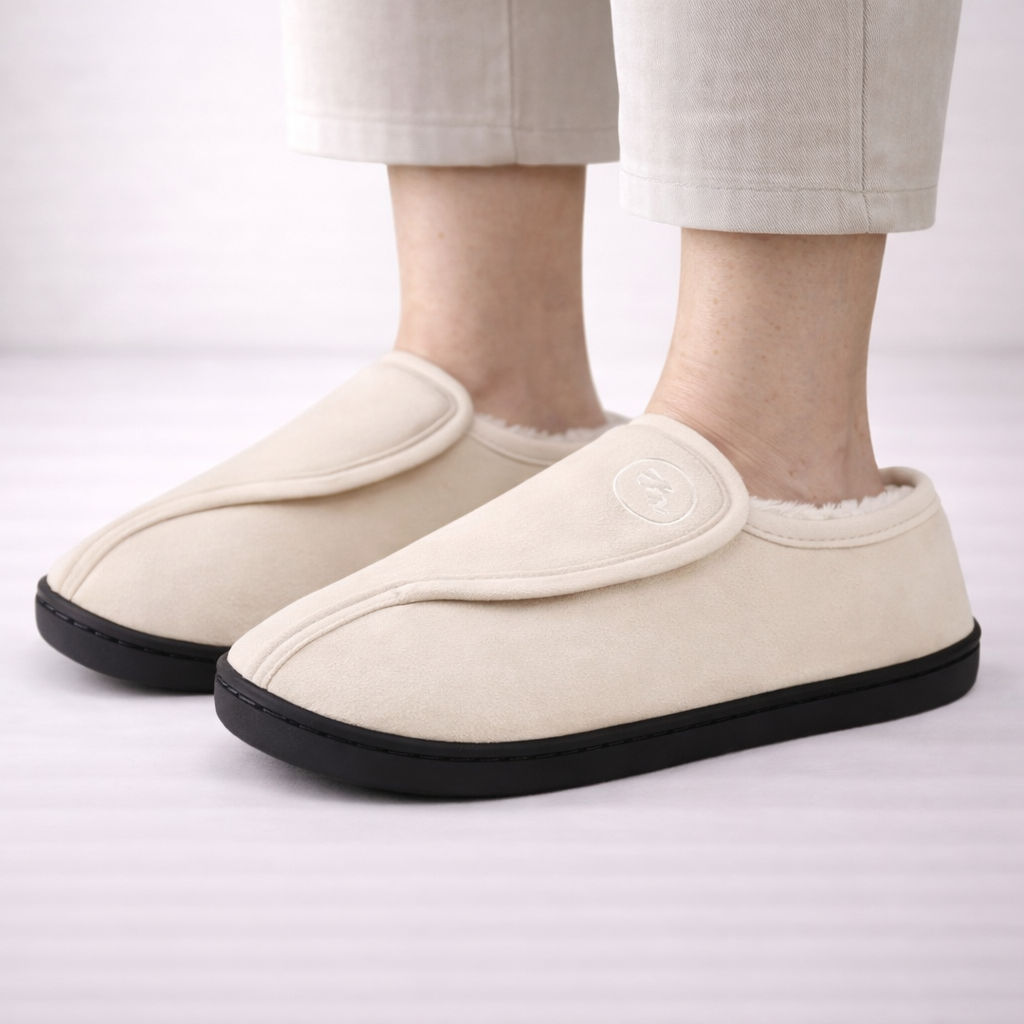 Women's Warm Fleece-Lined House Slippers