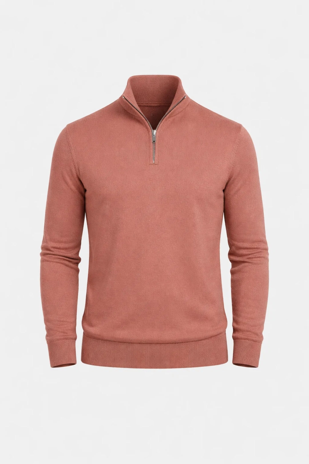Men’s Classic Half-Zip Knitted Jumper