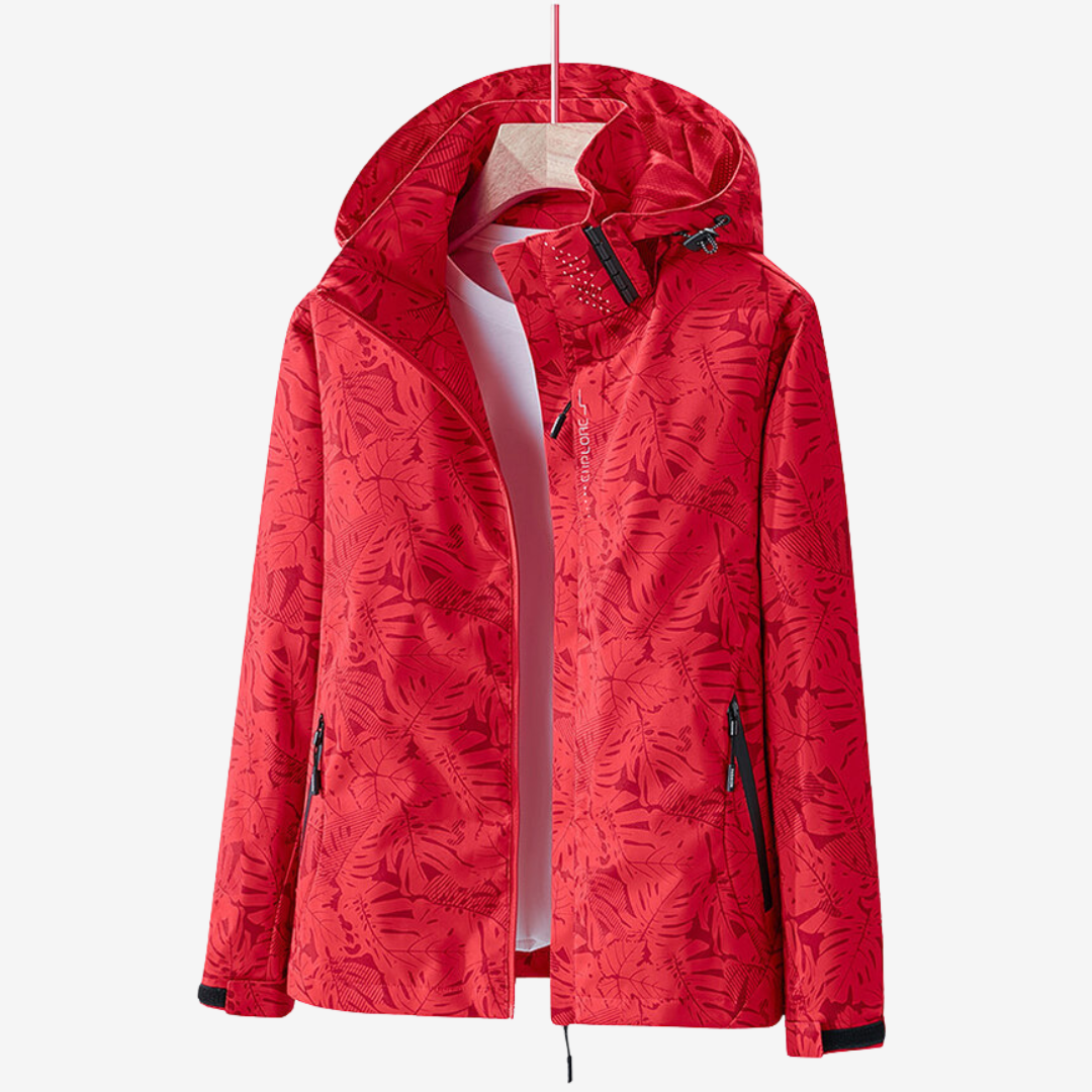 Veste imperméable pour femme | Coupe-vent léger à capuche