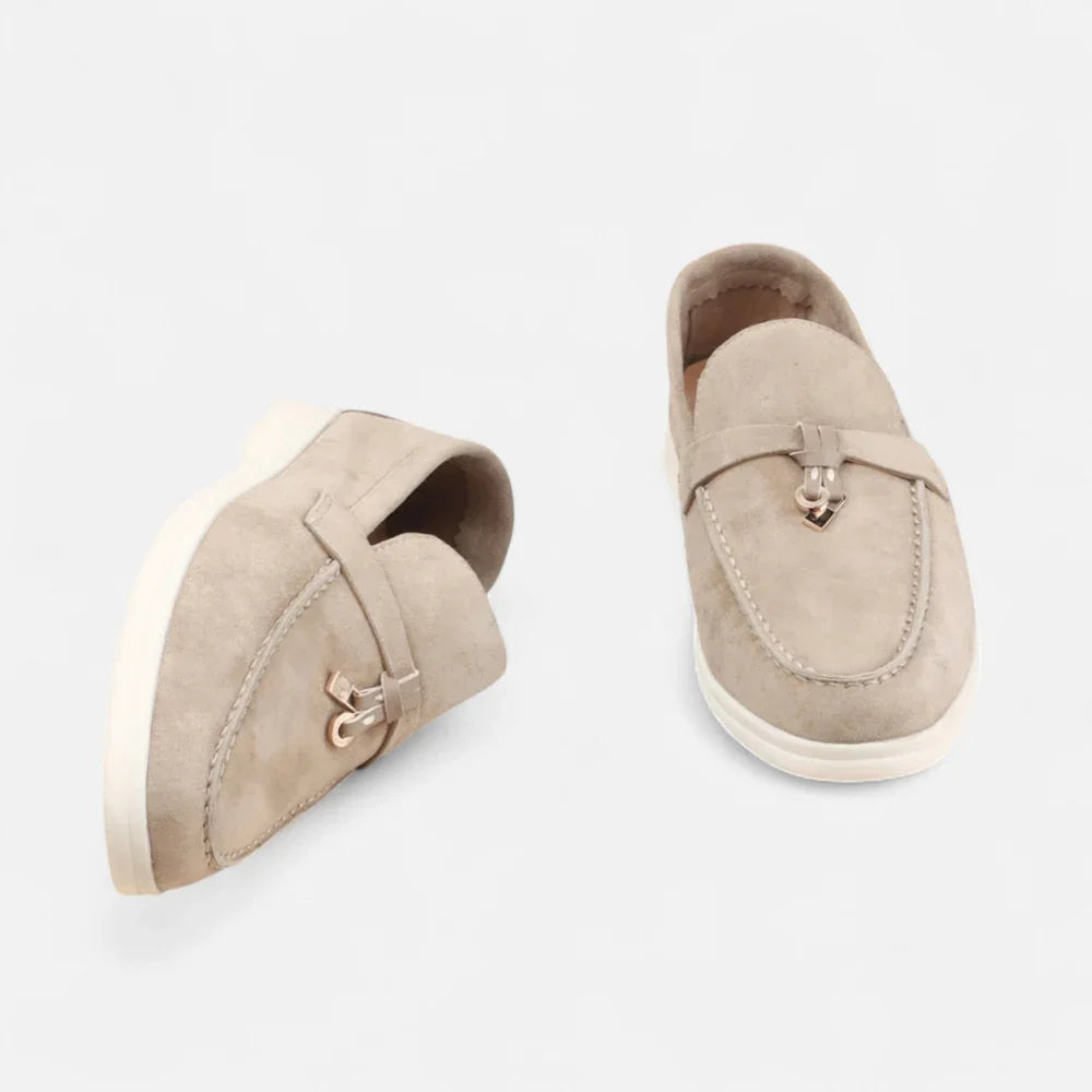 Mocassins homme en daim | Chaussures confortables à enfiler