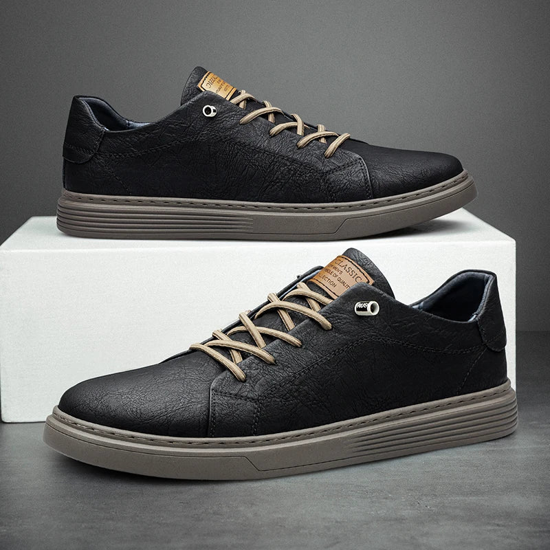 Men's Low-Top Trainers | Lace-Up Casual Sneakers