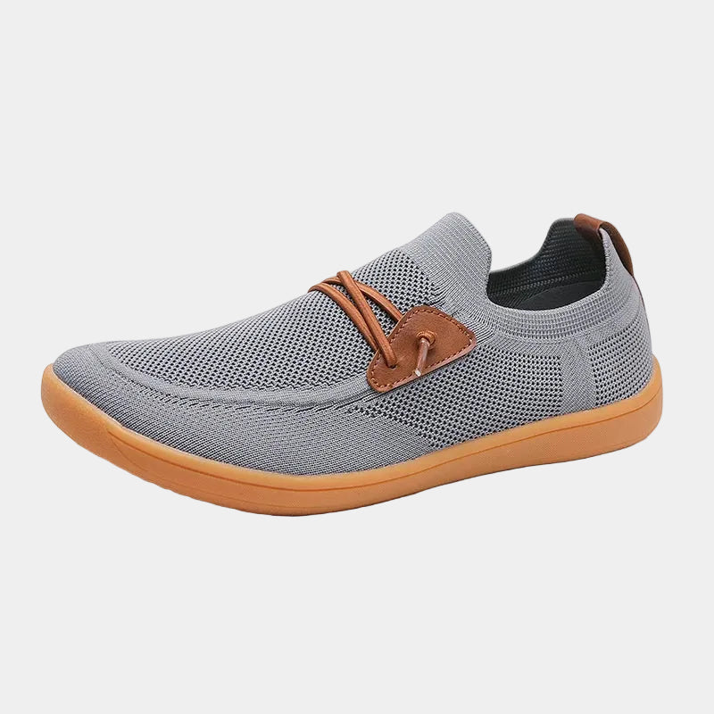 Men's Slip-On Mesh Trainers with Chunky Sole